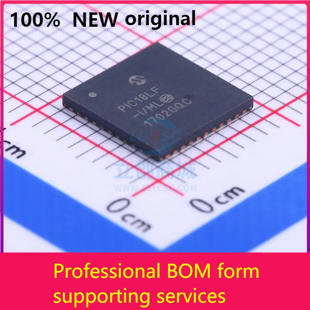 

PIC18LF4510-I/ML PIC18LF4510-I/MLNew original IC chip 100% original