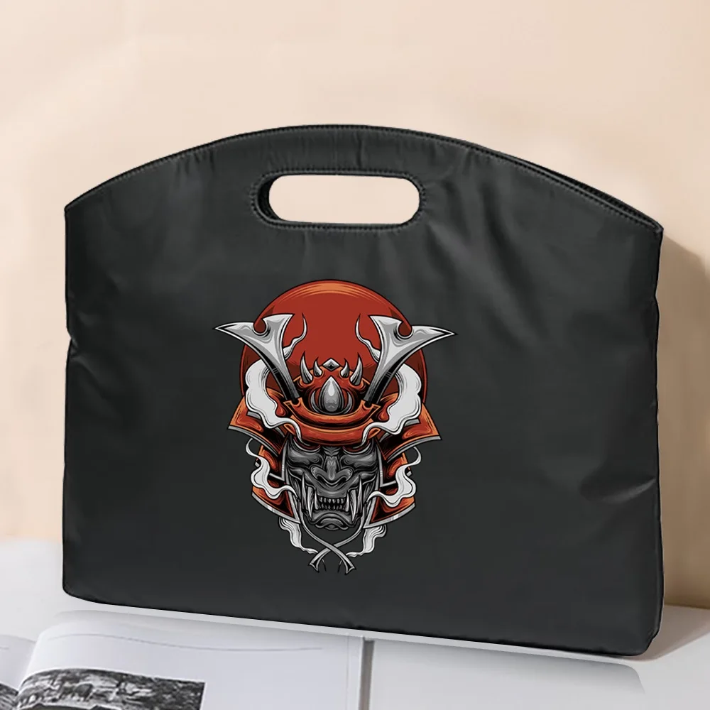 Business Office Organizer Briefcase Bag Documents Storage Monster Print Meeting Travel Handbag Conference Tablet Bag Case Sleeve