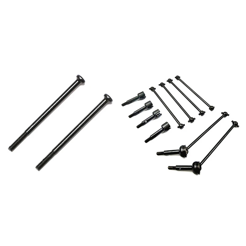 

2 Set RC Car Part: 1 Set Pan Head Screws & 1 Set Metal CVD Drive Shaft Wheel Axle Cup