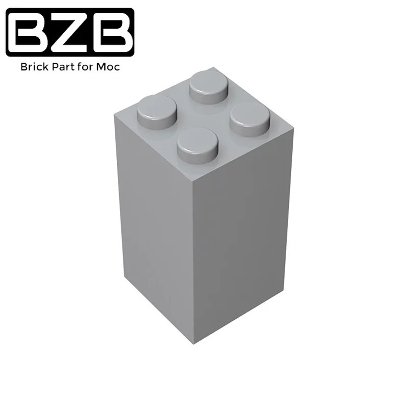 

BZB 10Pcs MOC 30145 Brick 2 x 2 x 3 Compatible Assembles Particle Building Block Parts DIY Kid Edu Toy