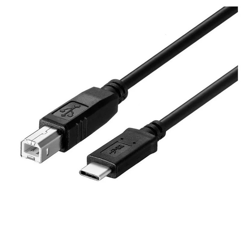 

USB 3.1 Type C To USB 2.0 B BM Cable Data Transmission Connector 480Mbps Printer Cable for Macbook Laptop Printer Hard Disk