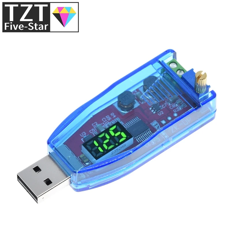Понижающий DC-DC 1-24 в пост. Тока светодиодная подсветка USB повышающий/понижающий