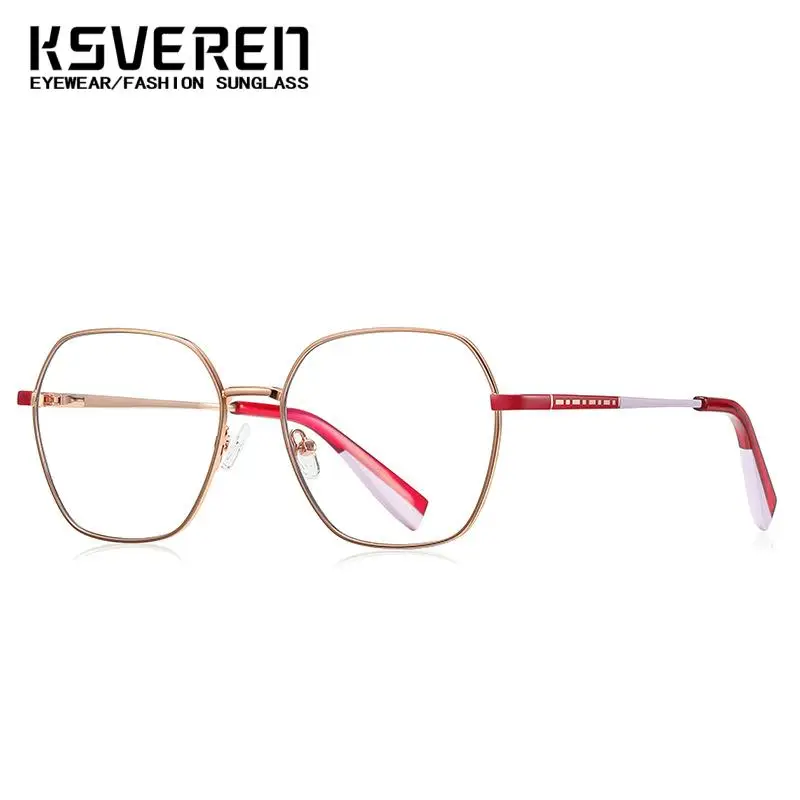 Модные фотохромные очки для близорукости в металлической оправе мужчин и женщин