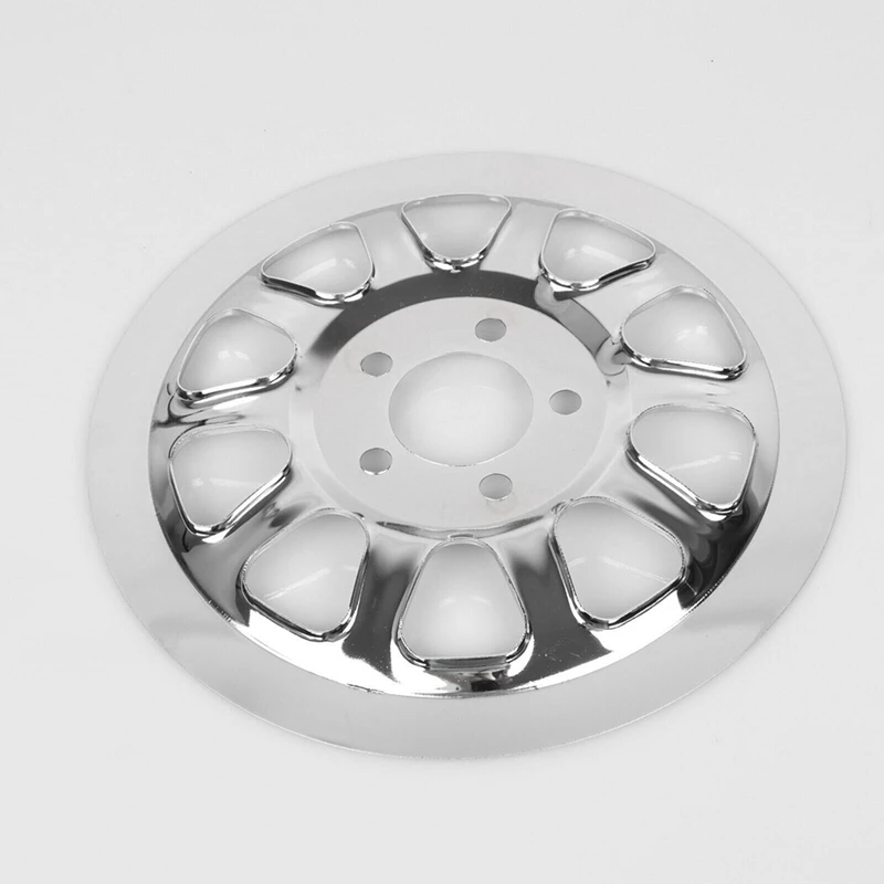 Хромированная внешняя задняя крышка шкива Сменные аксессуары для Softail Fat Boy Lo FLSTN