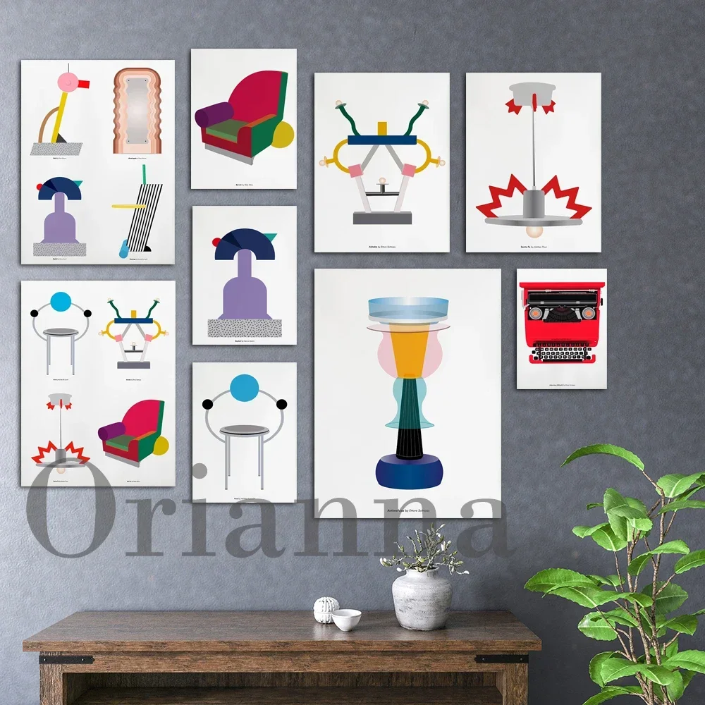 Bel Air Классический Промышленный Дизайн Печать На Холсте Без Рамы Вертикальный