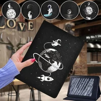 for amazon kindle paperwhite 5paperwhite 4paperwhite 1 2 3kindle 10thkindle 8th astronaut print anti fall tablet stand cover