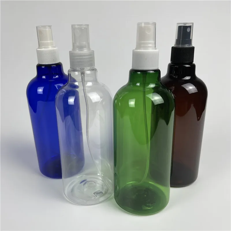 

500ML X 12 Empty Spray Bottle For Cosmetic Perfume Plastic Packaging PET Container With Mist Spray Pump Hair Hydrating Dispenser