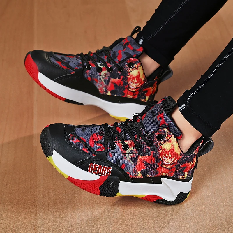 Fashion children's shoes sneakers Casual Shoes Boys anime comfortable high-quality running sports,