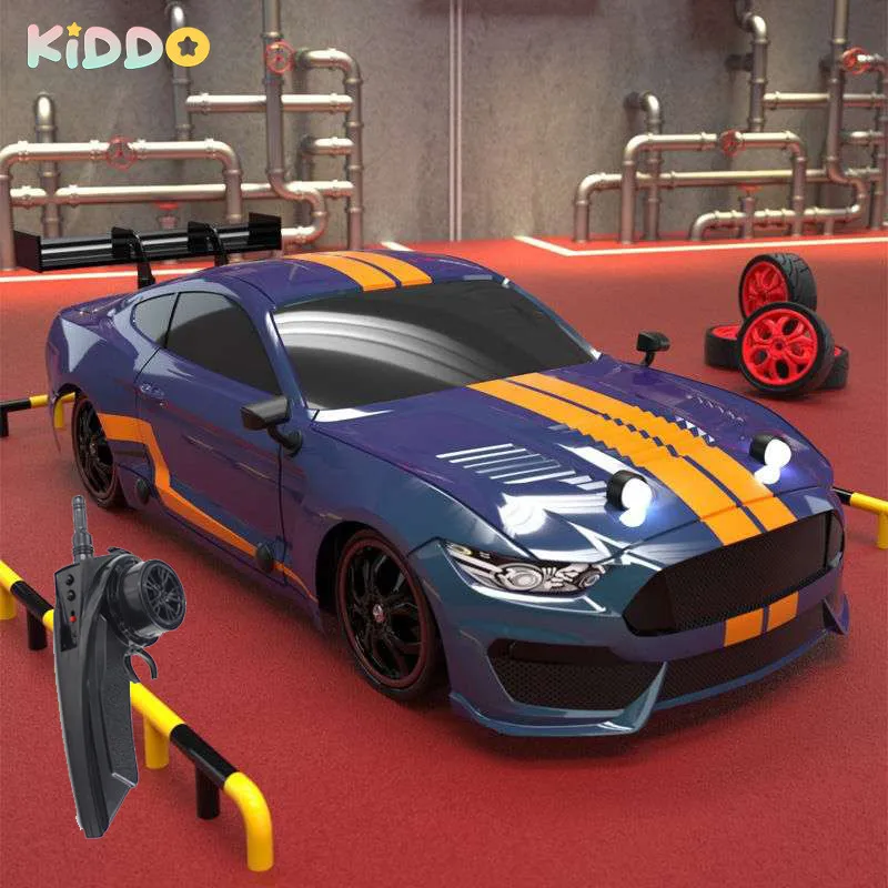 Racing 2.4g Remote Control Car Four-wheel Drive Remote Control Drift Car Gtr Model Remote Control Car Toy