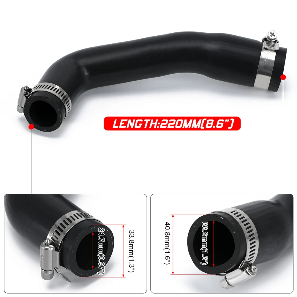 Шланг заливной горловины и комплект топливных шлангов с 4 зажимами для Jeep Wrangler 87-95