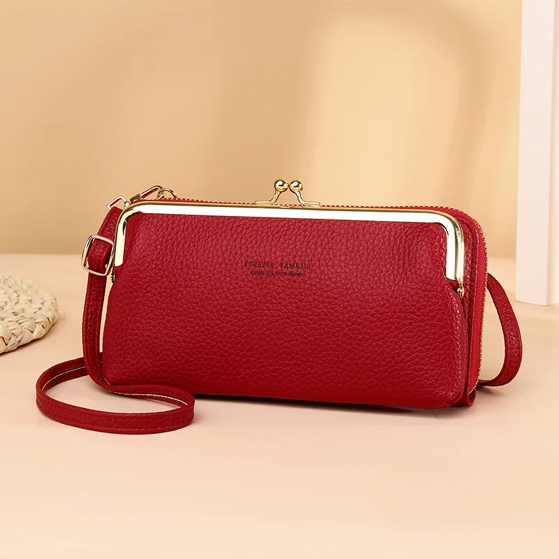 Новые женские сумки-мессенджеры Женский кошелек через плечо держатель для карт