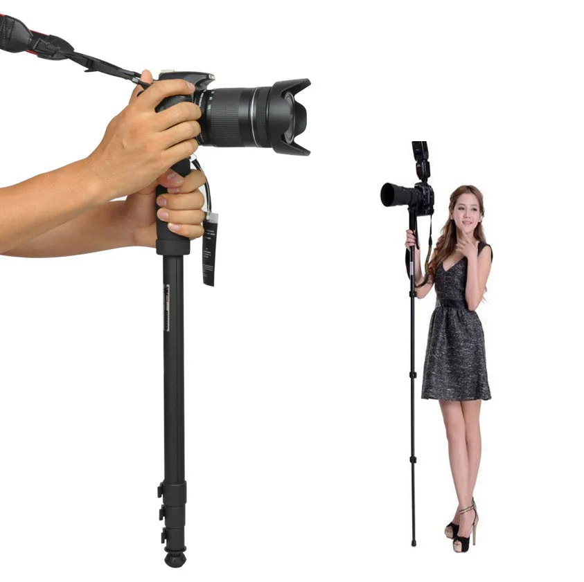 WeiFeng WT1003 67 ”DSLR монопод, компактный легкий монопод из алюминиевого сплава для камеры, профессиональный монопод для камеры