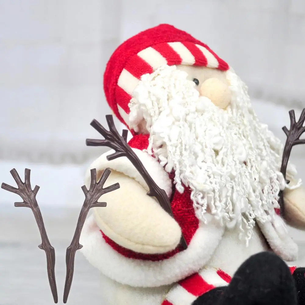 

10 Pairs Practical Christmas Decorations Eye-catching Snowman Decorations Burr Free Sufficient Quantity