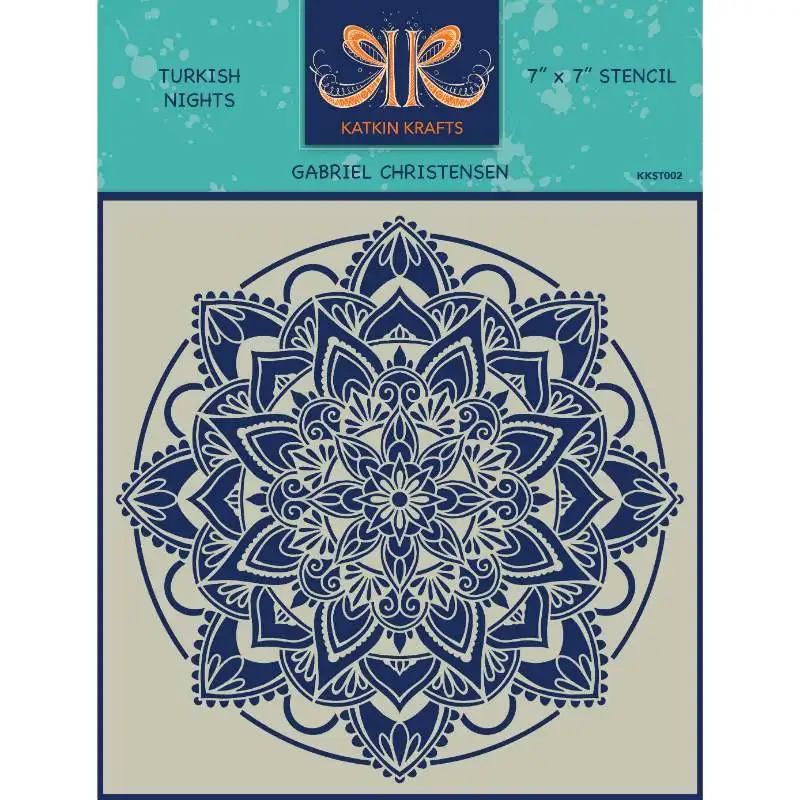 

Turkish Nights Stencil Scrapbook Diary Decoration Embossing Template DIY Greeting Card Handmade 2023 New