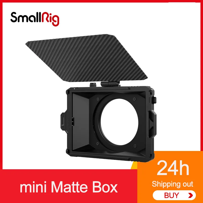 

SmallRig Mini Matte Box Pro for Mirrorless DSLR Cameras to Prevent Sunlight with Top Flag Side Flag Sunshade for Sony for BMPCC