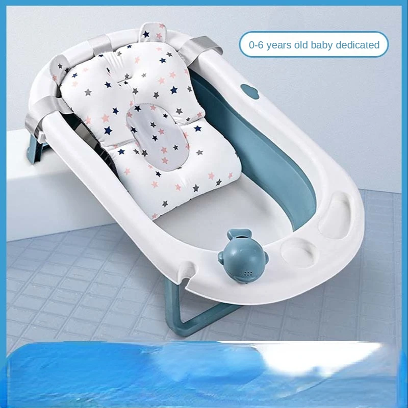 New Household Baby Bathtub Bathroom with Large Capacity Bubble Tub Can Be Folded To Store Children's Bathtub
