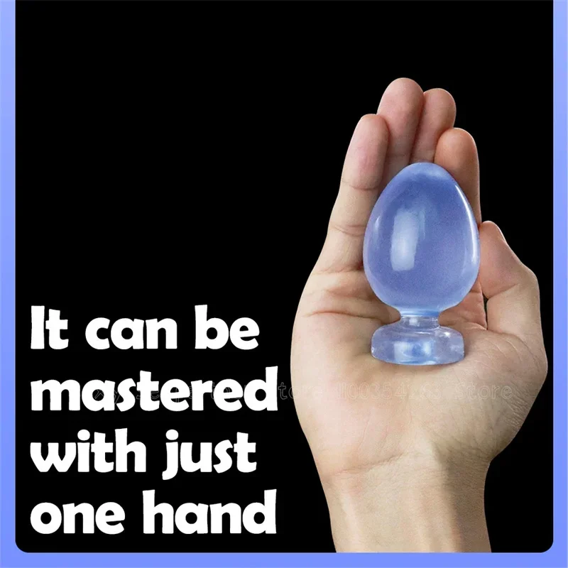 Анальная пробка в виде яйца анальная для мужчин интимные игрушки фаллоимитатор