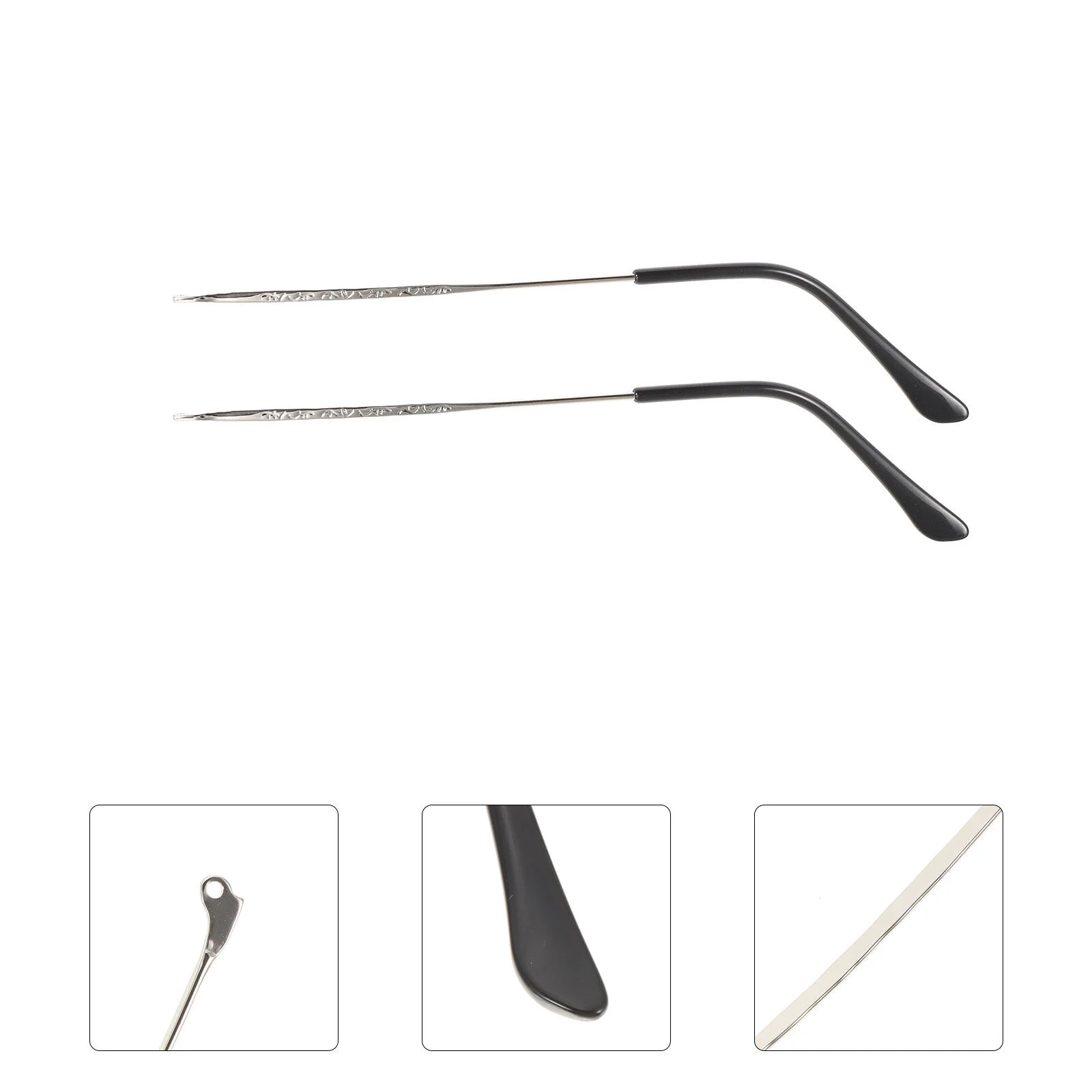 

Protective Gear Vintage Sunglasses Universal Replacement Temple Metal Legs Plastic Eyeglasses Arms Repair Kit Accessories