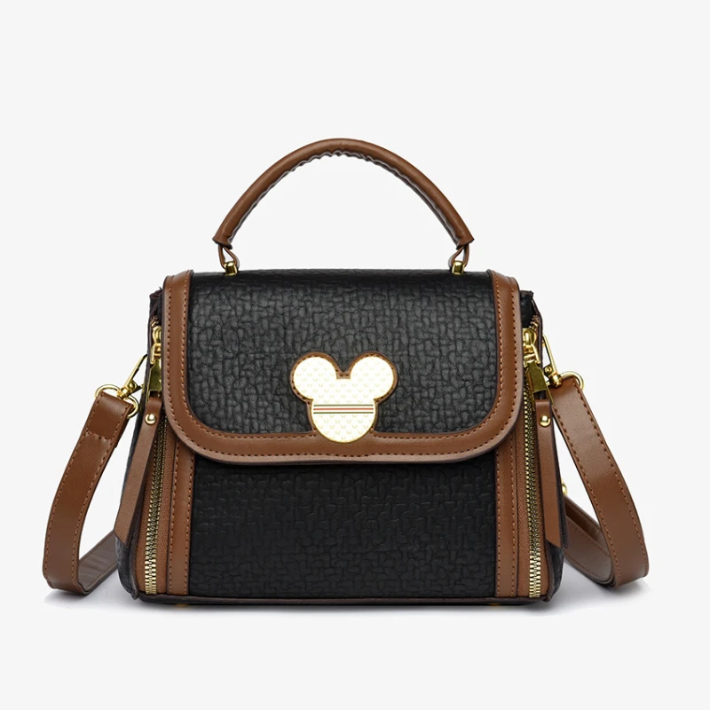 Новая женская сумка через плечо Disney с Микки Маусом брендовая мультяшная