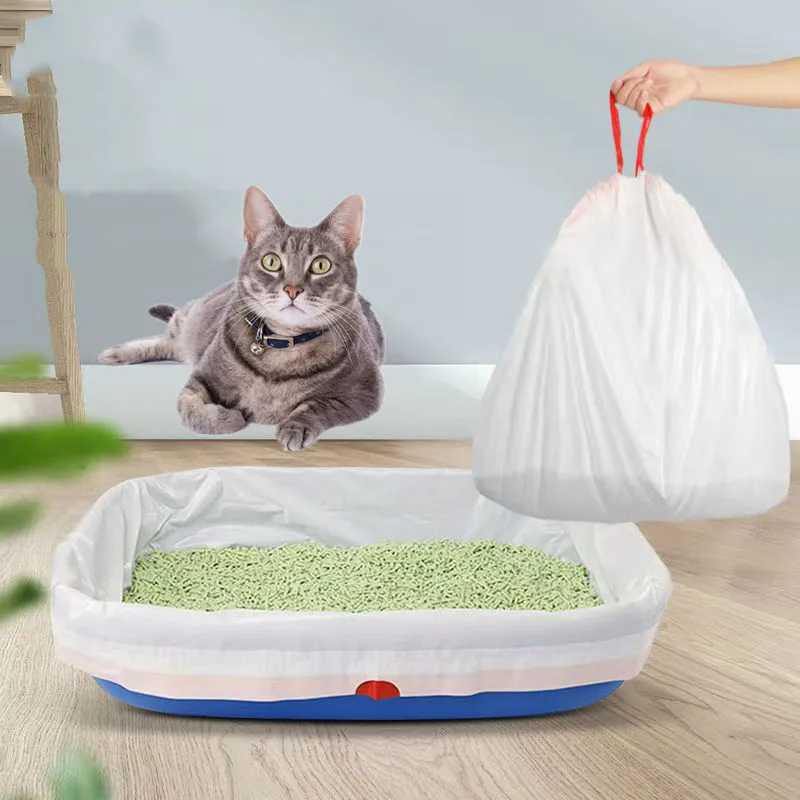 Bag Hygiene Elastic Litter Box Liners Kitten Pet Supply