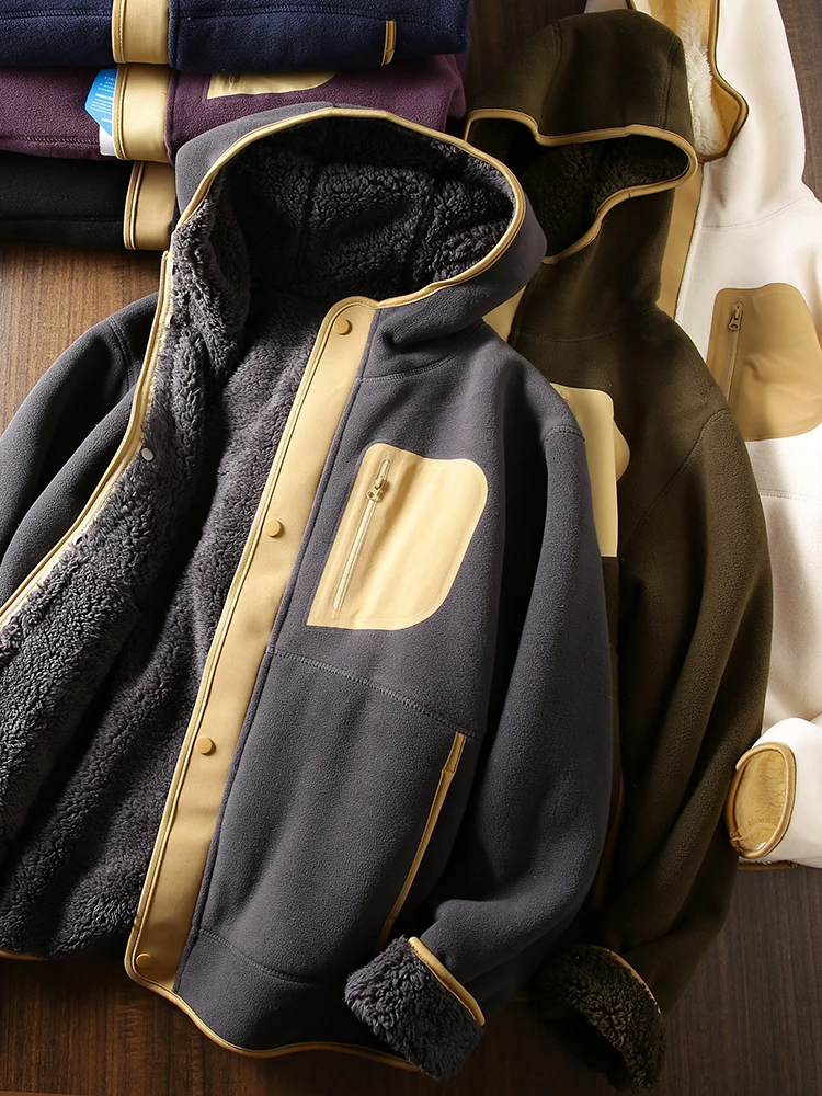 Двусторонний толстый бархат! Бестрашная зима! Осенне-зимняя мужская и женская