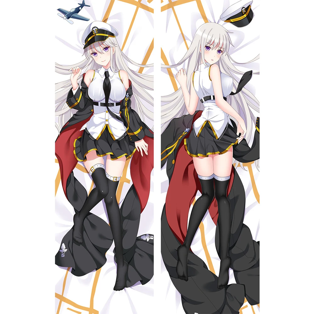 

Game Azur Lane Body Pillowcase Anime Illustrious Hugging Case Japanese Dakimakura Cover 3D Printed Pillow Cushion