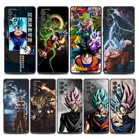 anime dragonbal son goku phone case for samsung a01 a02 s a03s a11 a12 a21s a32 5g a41 a72 5g a52s 5g a91 s soft silicone