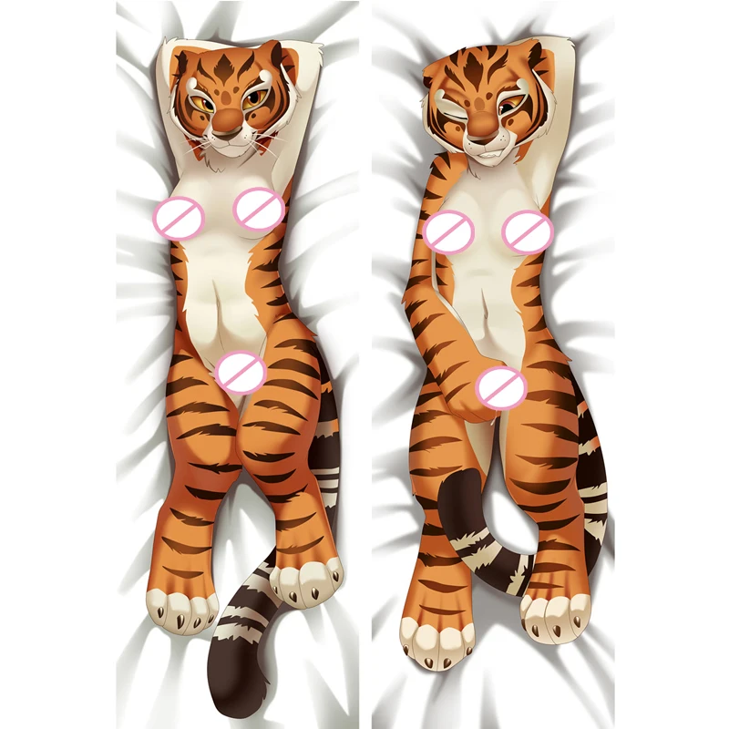 

Recommend Furry Orcus Fandom Female Tiger Dakimakura Bedding Hugging Body Pillowcase Pillow Case Covers