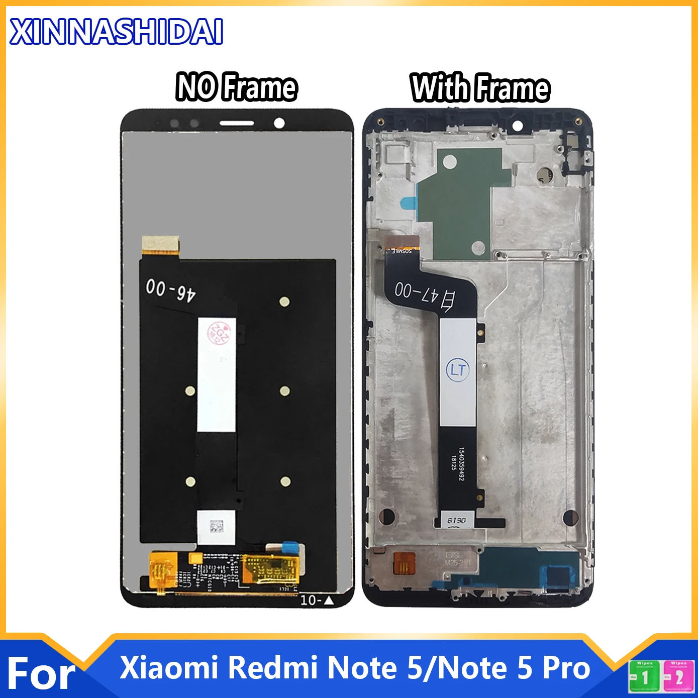 ЖК-дисплей с дигитайзером в сборе и рамкой для Xiaomi Redmi Note 5 запасные части pro |