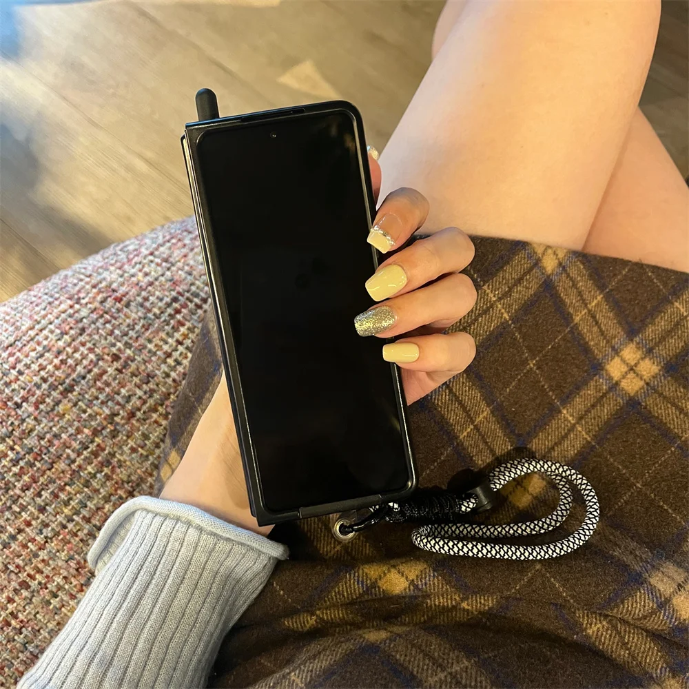 Милый 3D силиконовый чехол для телефона в форме сотового Samsung Galaxy Z Fold 5 4 3 5G Shockrpoof