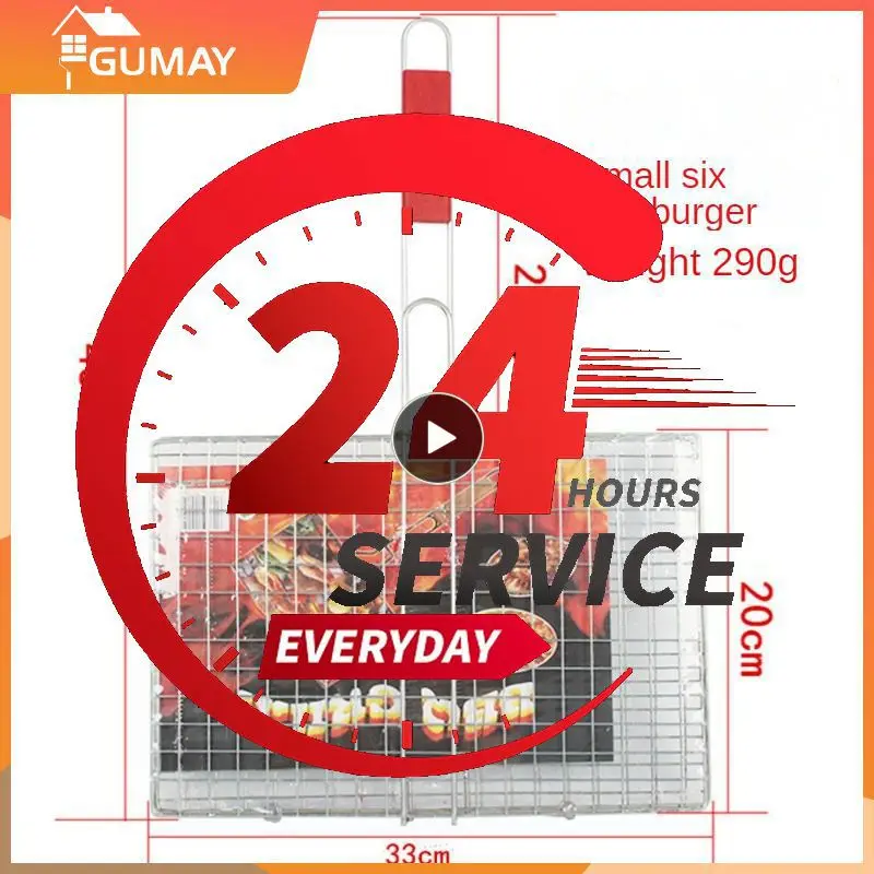 

Practical Grilled Fish Clips High-quality Materials Durable And Reliable Fishnet Clip Barbecue Tools Bbq Tongs Efficient