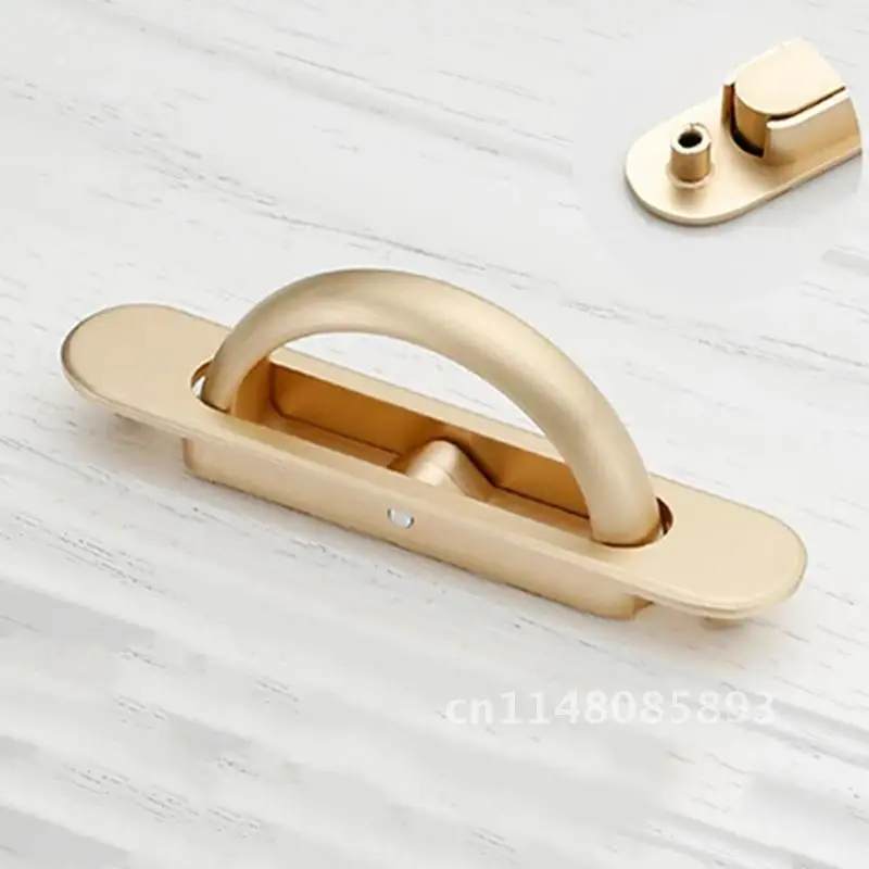 Вращающаяся скрытая ручка утопленные ручки татами поворотный напольный шкаф