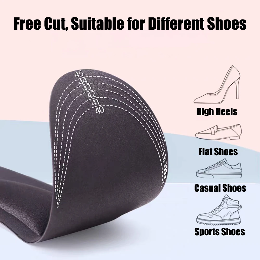 Memory Foam Sports Insoles for Shoes Women Men Deodorant Breathable Running Insoles For Feet Arch Support Orthopedic Insoles