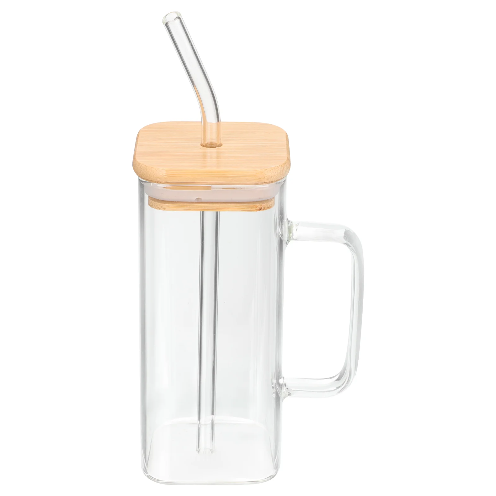 

Glass Cup Water Cups Coffee Straw Mug Drinking Bottletea Bottles Glasses Cute Tumbler Jar Beverage Beer Transparent Mason Clear