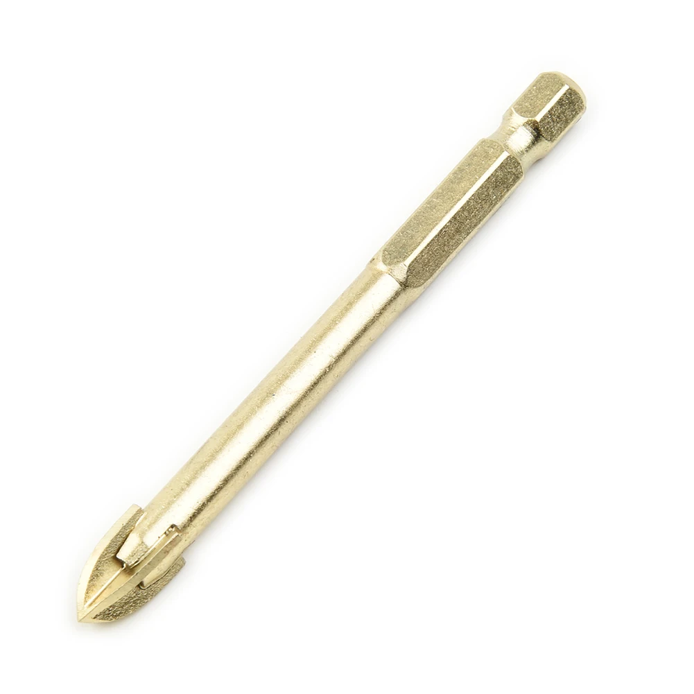 

Granite Hex Shank Titanium Carbide Glass Drill Glass Drill Wear Resistance Electric Drill Hand Drill Tungsten Carbide