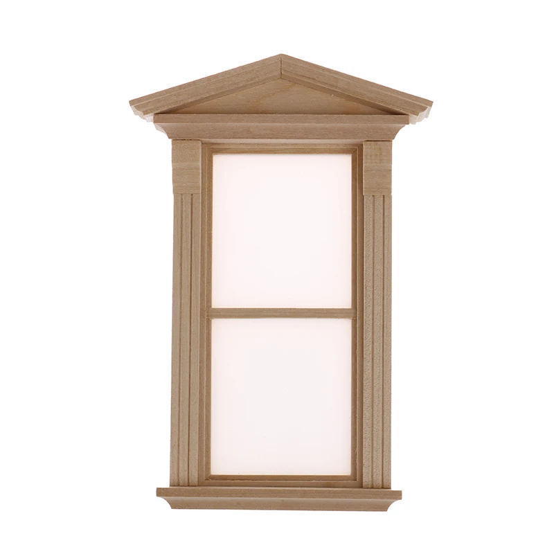 

1:12 миниатюрная мебель для кукольного домика, мини-рамка, внешняя Неокрашенная Одиночная дверь, аксессуары для кукольного домика «сделай са...