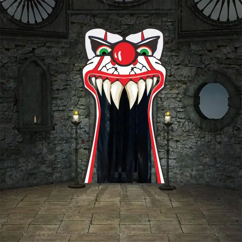 

Атмосферные наклейки на Хэллоуин, раньше, страшные воображающие клоуны. Уникальный фон вампира на Хэллоуин