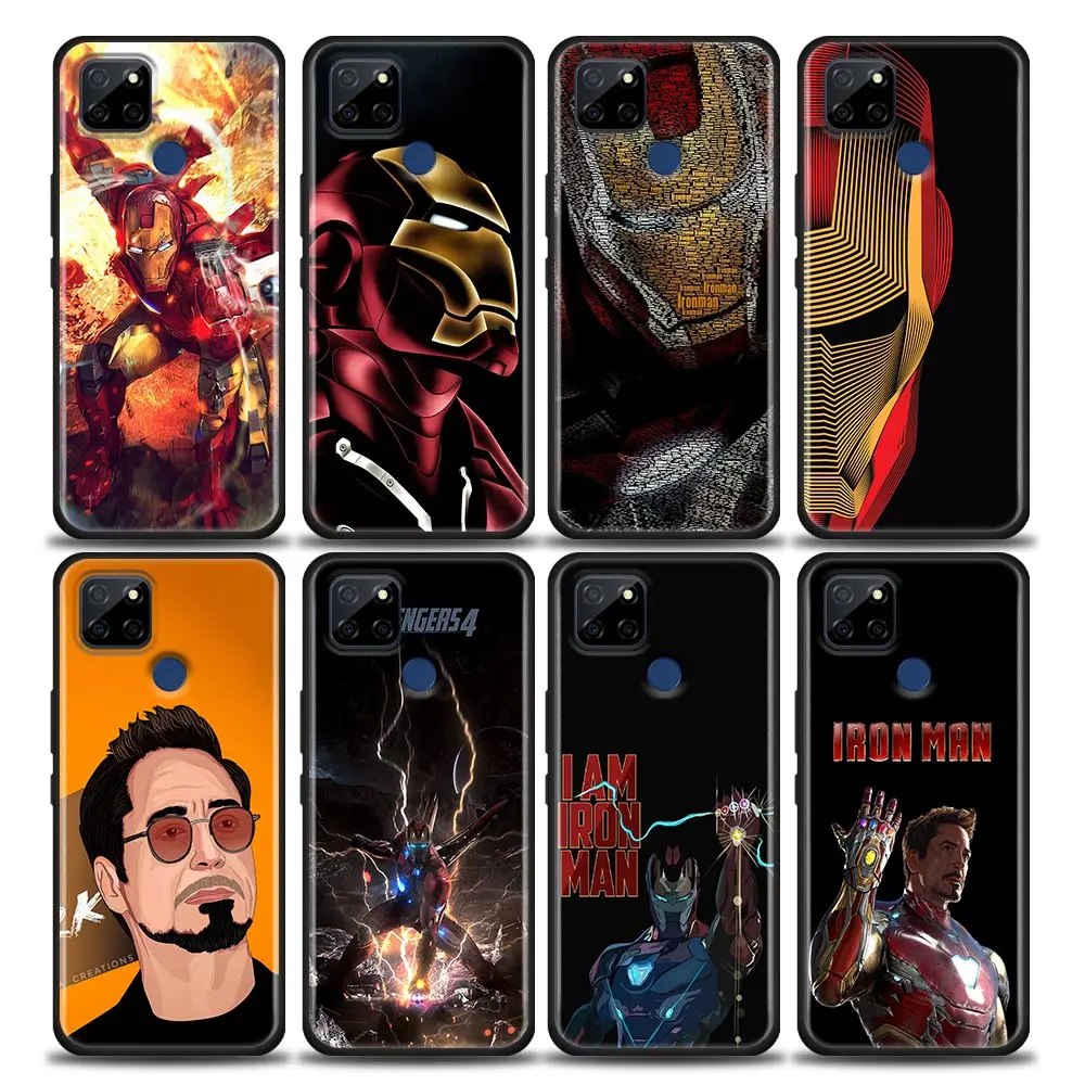 

Marvel Funny Iron Man Comics Phone Case For Oppo Realme C35 C20 C25 C21 C12 C11 C2 A53 A74 A16 A15 A9 A54 A95 A93 A31 A52 A5s 5G