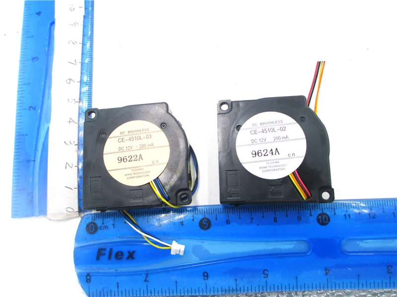 Новый вентилятор для TOSHIBA CE-4510L-03 12 В, 4510, 4,5 см, CE-4510L-02/1781 Вт/1785 Вт/1795F, охлаждающий вентилятор для проектора Новый вентилятор для TOSHIBA CE-4510L-03 12 В, 4510, 4,5 см, CE-4510L-02/1781 Вт/1785 Вт/1795F, охлаждающий вентилятор для проектора