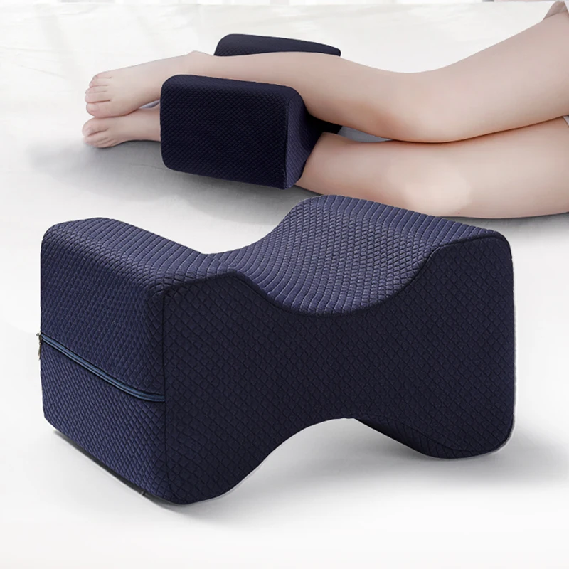 

Gel Cooling Orthopedic Leg Pillow Memory Foam Pregnant Women Knee Pillow for Relaxing Legs Slow Rebound Orthopedic Leg Cushion