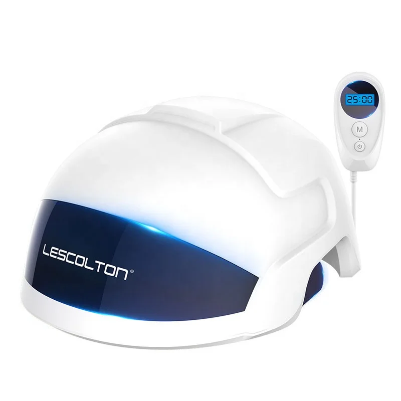 

lescolton factory medical health hair growth therapy device laser hair regrowth helmet