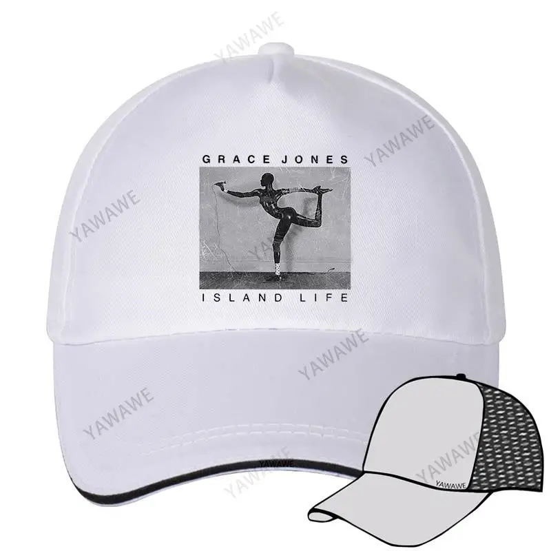

Baseball Caps hat black men Baseball Caps GRACE JONES ISLAND LIFE Unisex Teens Cotton Snapback Cap