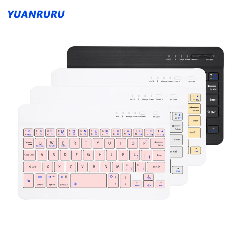 

Беспроводная Bluetooth-клавиатура для iPad, планшетов, ноутбуков, Android и Windows