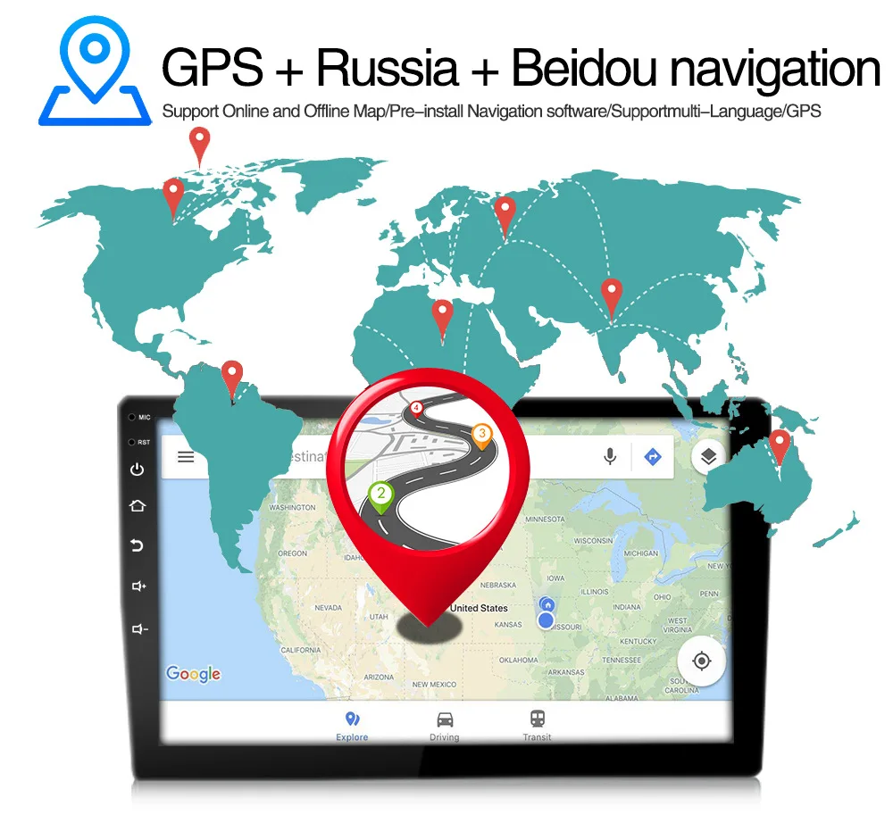 Автомагнитола 2 din для KIA Forte Cerato TD 2008-2013 4 Гб + 64 ГБ Android 10 |