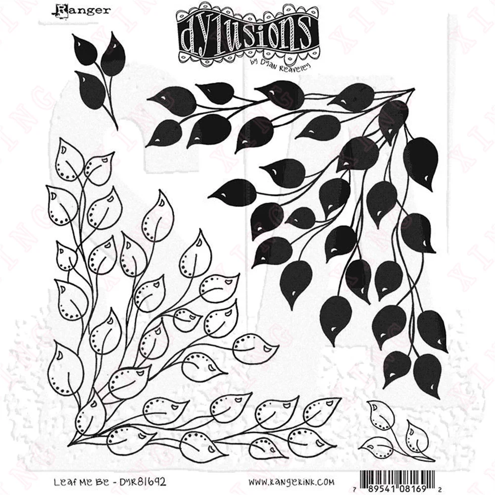 

Clear Silicone Stamps 2022 Scrapbook Diy Handmade Decoration Craft Embossed Stencil New Arrival Cut Die Leaf Me Be Mold Template