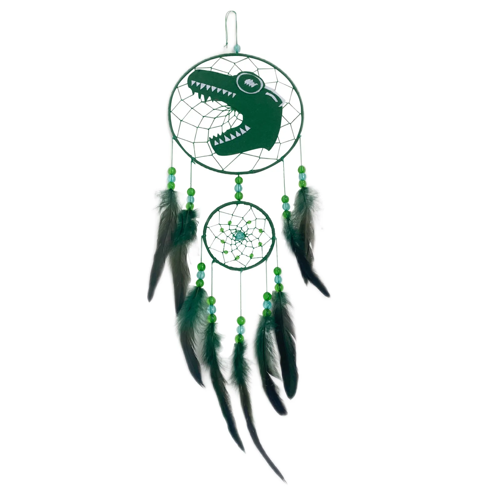 

Handmade Dreamcatcher For Kids Dinosaur Dream Catcher Kit For Cars Children's Rooms Bedrooms Dinosaur Dream Catcher For Girls Bo