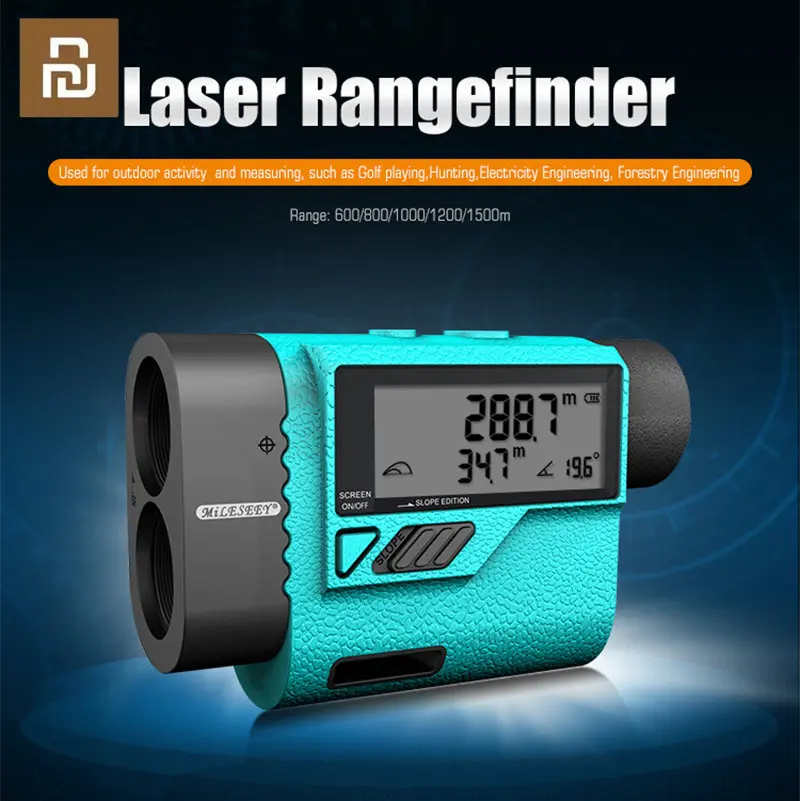 

Youpin Mileseey Quality PF3S Golf Pinseeker & Slope Compensation Golf Range Finder External LCD Display Laser Distance Meter