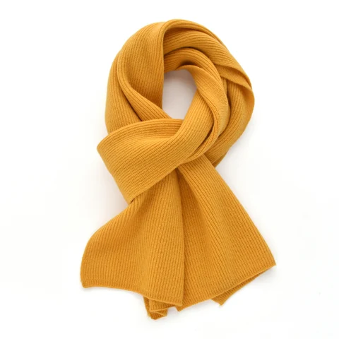 Однотонный Зеленый Желтый Детский теплый толстый шерстяной шарф для взрослых Роскошные кашемировые вязаные шарфы для женщин или мужчин зимний шарф
