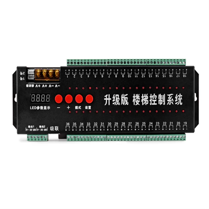 

Smart body sensor switch DC5V-24V PIR controller automatically stair lighting controller for LED strip