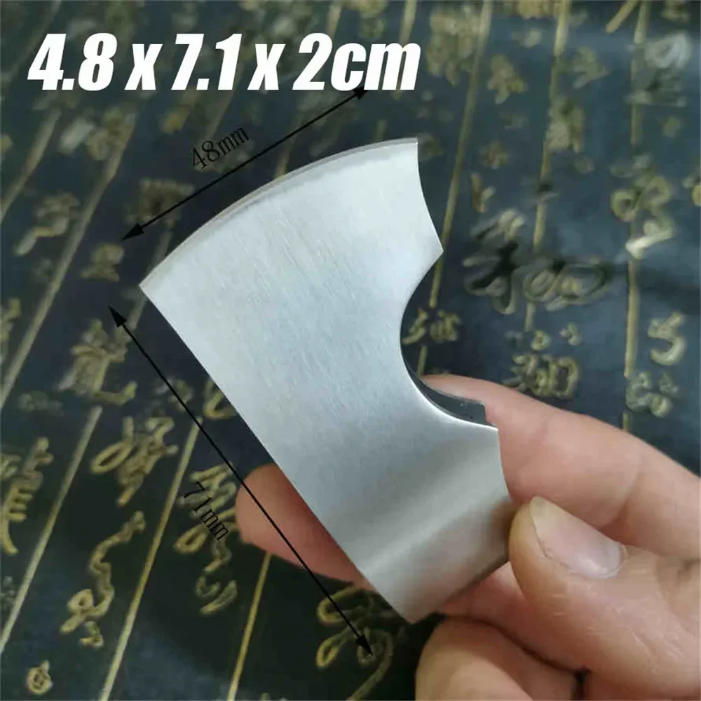 

Полированный безbladed Axe, пустой высокоуглеродистый стальной топор для улицы, мини-топор, спасательный автомобиль